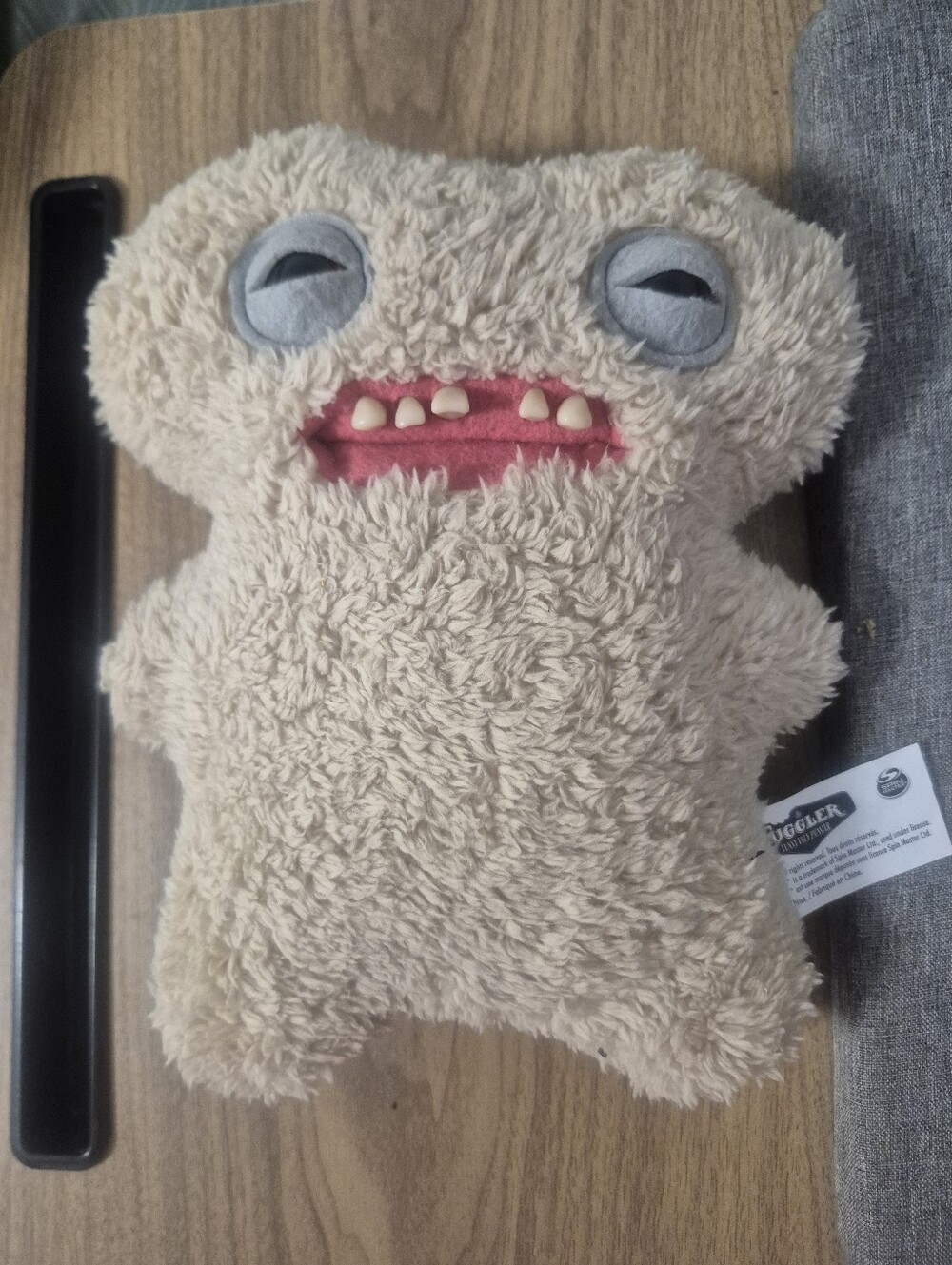 9" Fuggler Gaptooth McGoo Cream Snuggler Edition Plush Funny Ugly Monsters